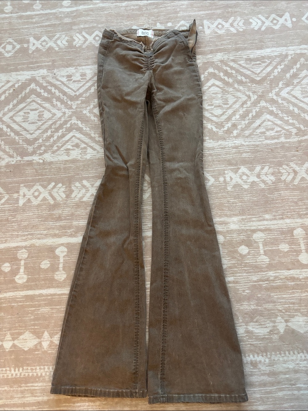 BDG Brown Corduroy Flare Pants